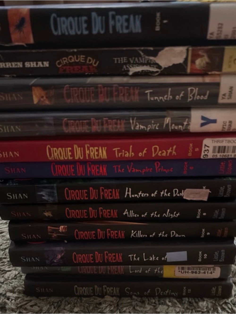 Book Collection - cirque du freak